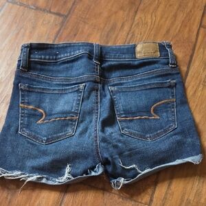 American Eagle Outfitters Dark Wash Denim Shorts